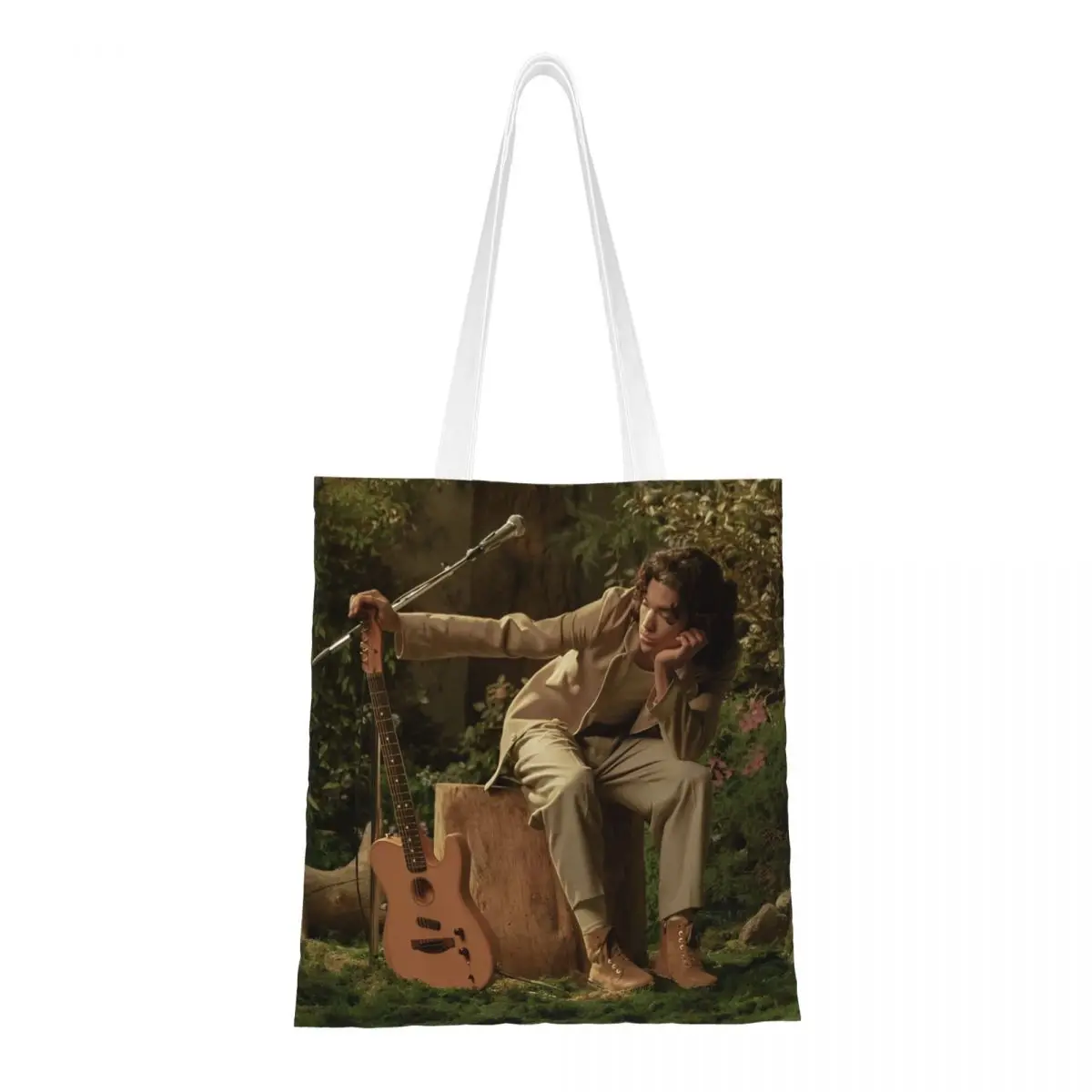

Conan Gray Tote Bags Women Handbag Canvas College Shoulder Bag Reusable Shopping Bag