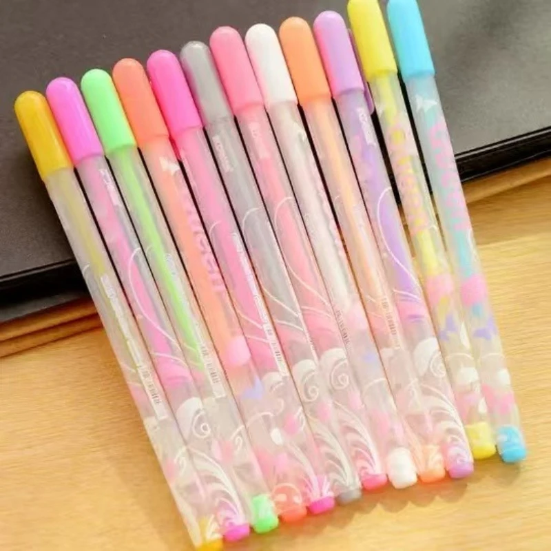 Geschenk Kawai Stift Pastell Album Candy Farbe Pinsel DIY Handgemachte Tagebuch Gouache Büro Schule Liefert Schöne Schreibwaren Schreiben