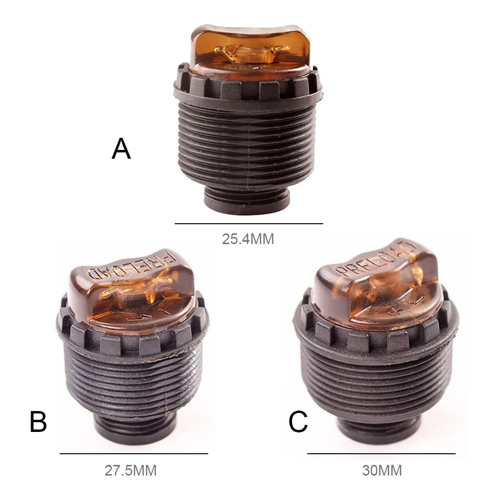 Front Fork Repair Cap Nylon XCR XCM Bicycle Preload Adjustment Knob Maintenance Outdoor Replacement Repairing 30MM