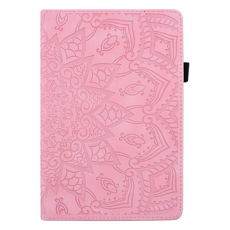 For iPad Pro 2024 M4 Case Flower 3D Emboss PU Leather Wallet Cover For Funda iPad Pro 13 11 inch 2024 Case Coque