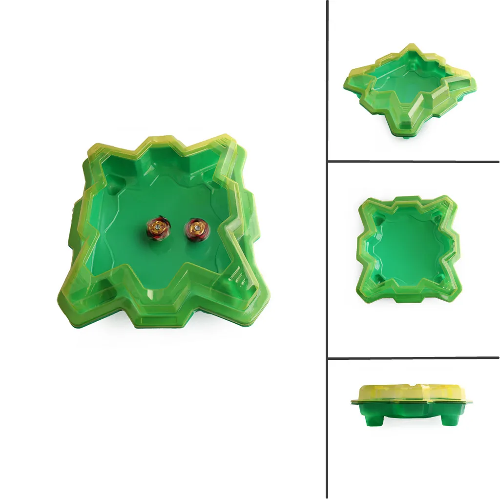 Gyro Accessories Gyro Fighting Spinning Tops Arena Disk Burst Gyro Stadium Gyro Battle Plate Round Thicken Gyro Disk Kids Toy