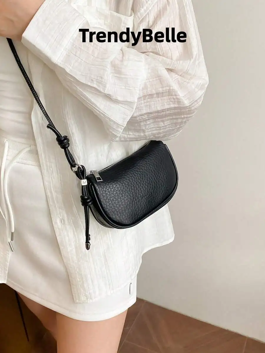 Mini Lychee Texture Crossbody Bag For Women, New Stylish Compact Daily Versatile Shoulder Bag - view 2