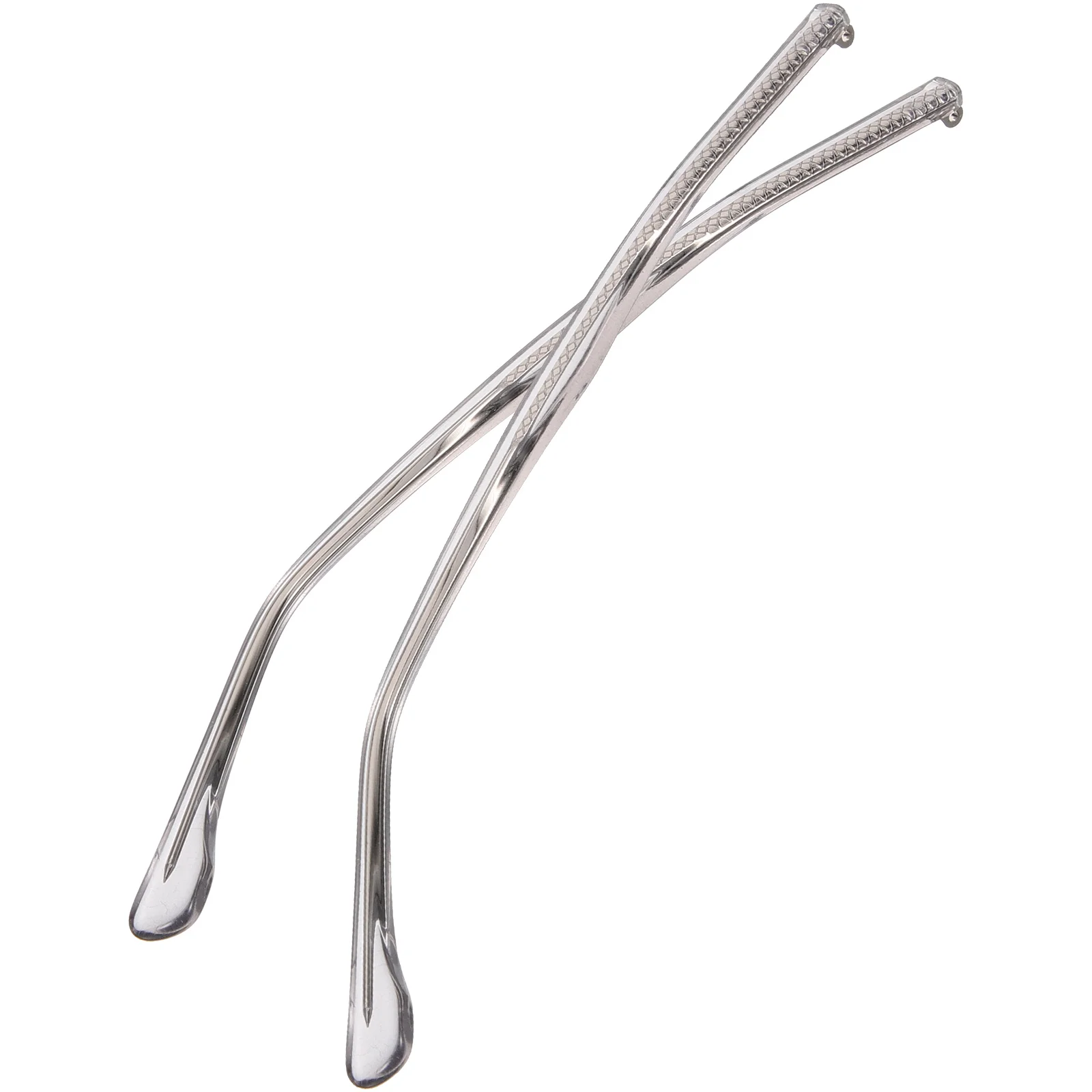 

s Crystal Transparent Metal Glasses Legs Replacement Temple Eyeglass Frame Accessories Nonslip Lightweight Repair for Sunglasses