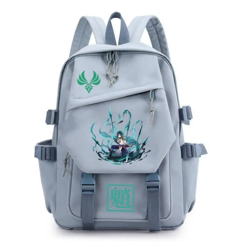 Genshin Impact Game Merchandise Elementary And Middle School Students Male Anime Maple God Manyo Houto Klee Diluc Double Anime