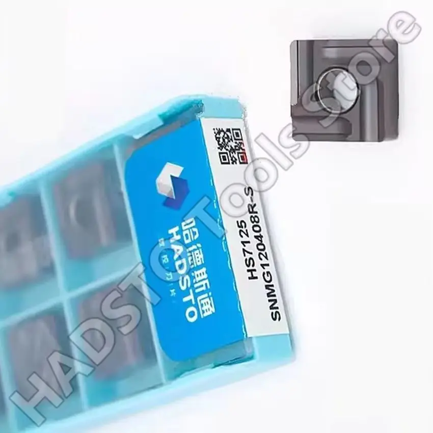 

SNMG120408R-S HS7125/SNMG120408L-S HS7125 HADSTO CNC blade carbide inserts insert 10pcs/box