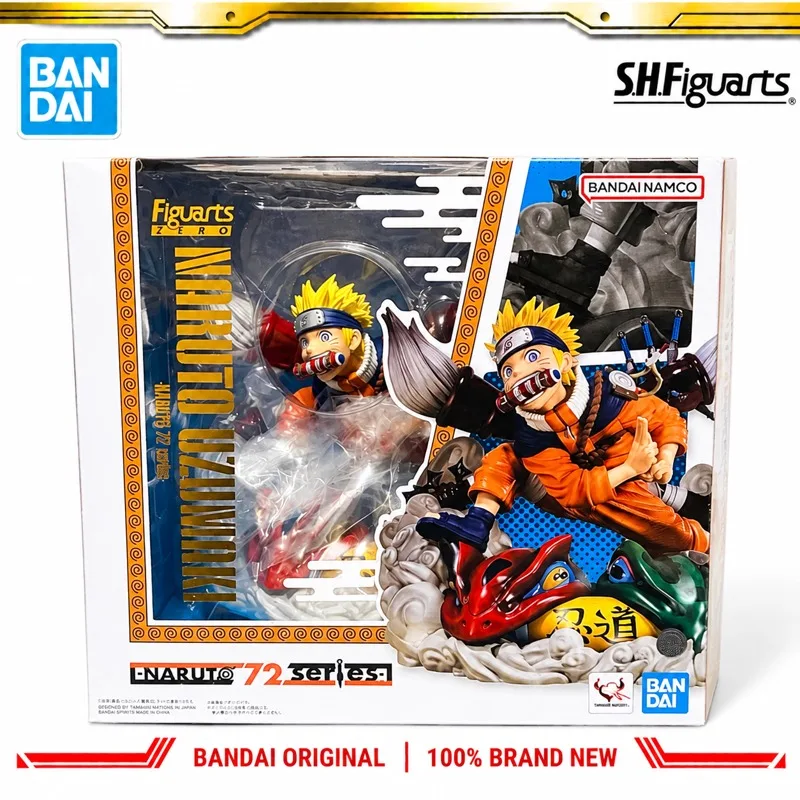 In Stock Bandai Original Figuarts Naruto Uzumaki Naruto Action Figure Model Doll Brand New Boxed Anime Characters Toys Model