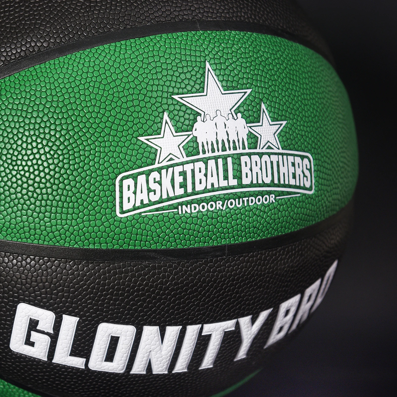 บาสเกตบอลอย่างเป็นทางการขนาด 5/6/7 ผู้ชายผู้หญิงในร่มการแข่งขันการฝึกอบรมลูกบอลทีมเด็กผู้ใหญ่กลางแจ้งคุณภาพสูง Ball สีเขียวที่กําหนดเอง
