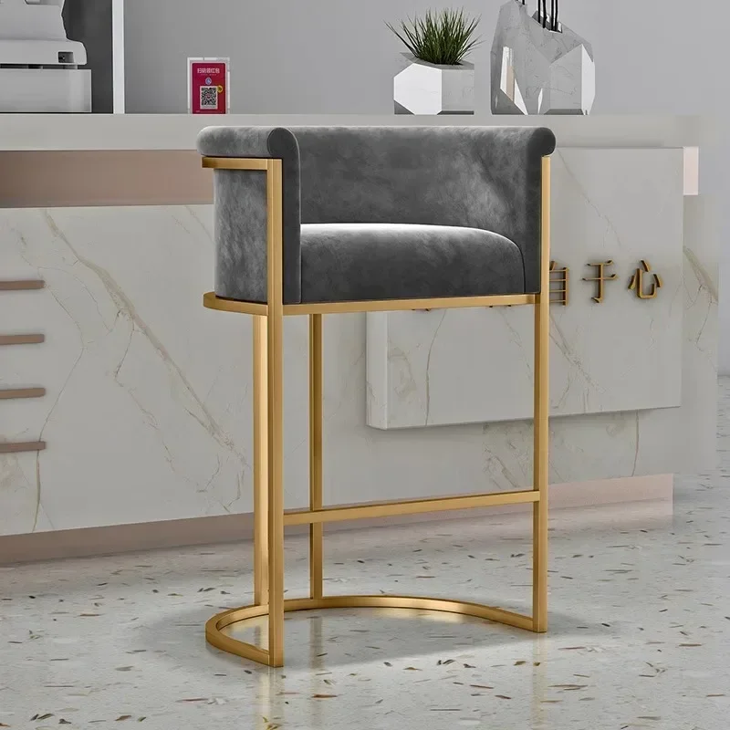 Home Bar Stoel Modern Design Stoelen Meubels Keuken Hoge Krukken Tabouret Designer Manicure Tuin Ontbijt Luxe Lichtgewicht