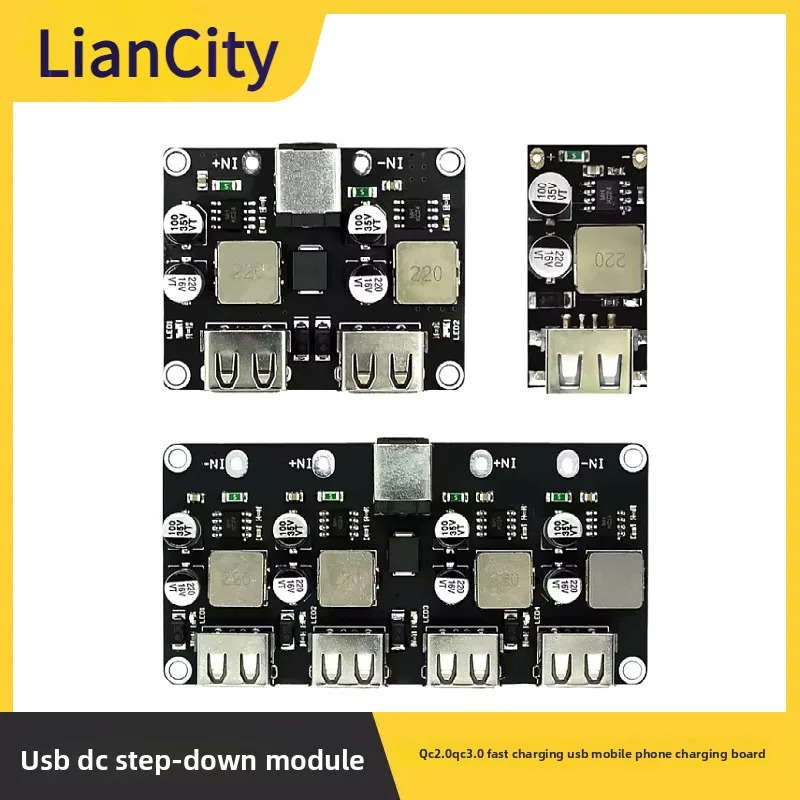 

step-down module QC2.0 QC3.0 Fast Charge USB Phone Charging Pad Supports HuaweiFCP