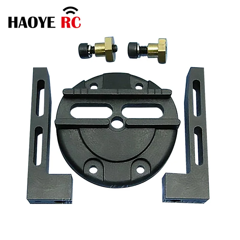 Haoye 1 Pair Disc Removable Engine Mounts Methanol Engine Mounts For Model Accessories Replacement Parts