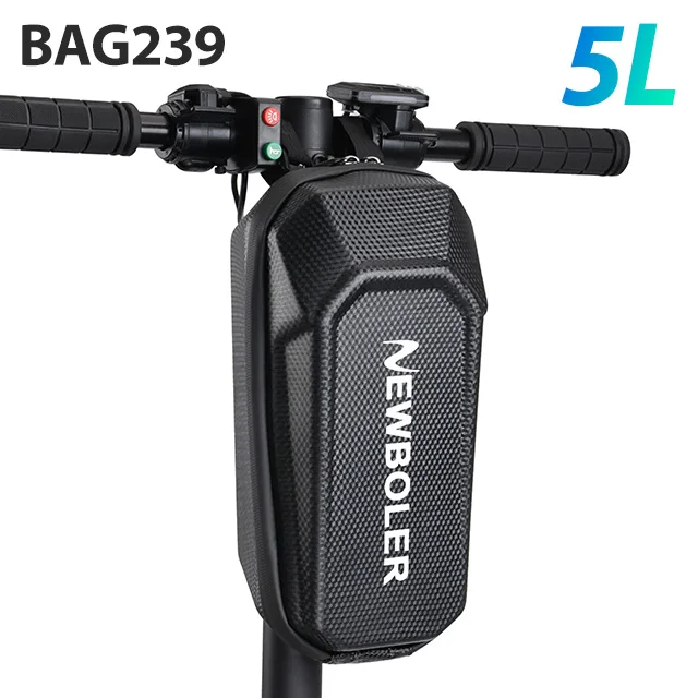 USB-Anschluss, elektrischer Roller, Vordertasche, Lenker, wasserabweisend, Schnellverschluss, 3 l/5 l, EVA, großes Fassungsvermögen, universell für Xiaomi Scooter