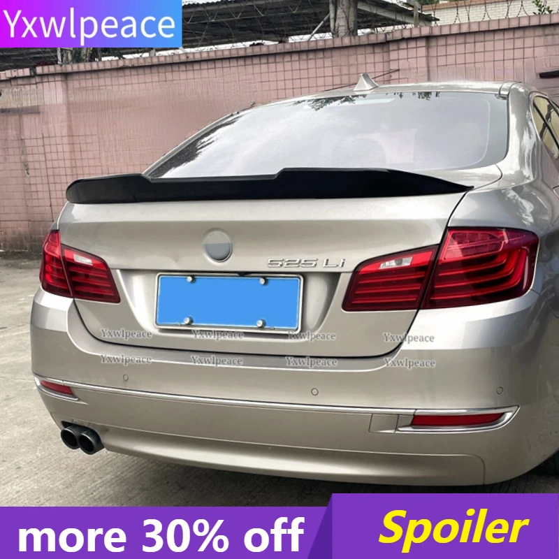 

PSM Style ABS Plastic Rear Trunk Lip Spoiler Wing Body Kit Accessories for BMW 5 Series F10 2011 2012 2013 2014 2015 2016 2017