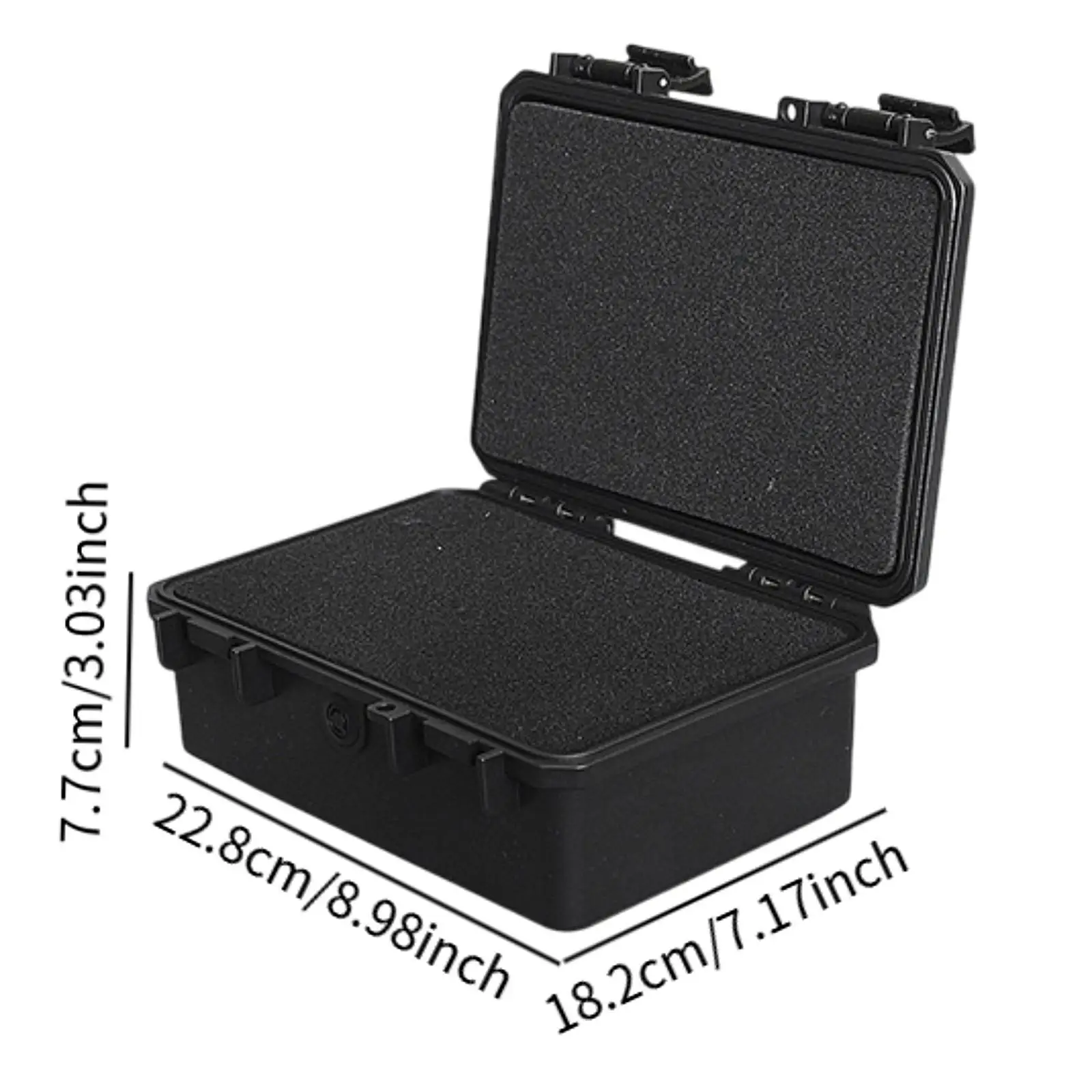 Estuche rígido impermeable Estuche protector para instrumentos Universal multiusos con espuma