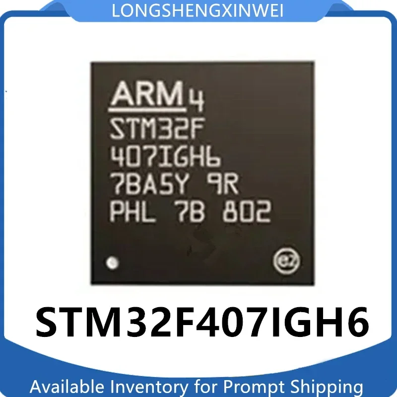 1PCS STM32F407IGH6 STM32F407  UFBGA-201 Original 32-bit Microcontroller MCU