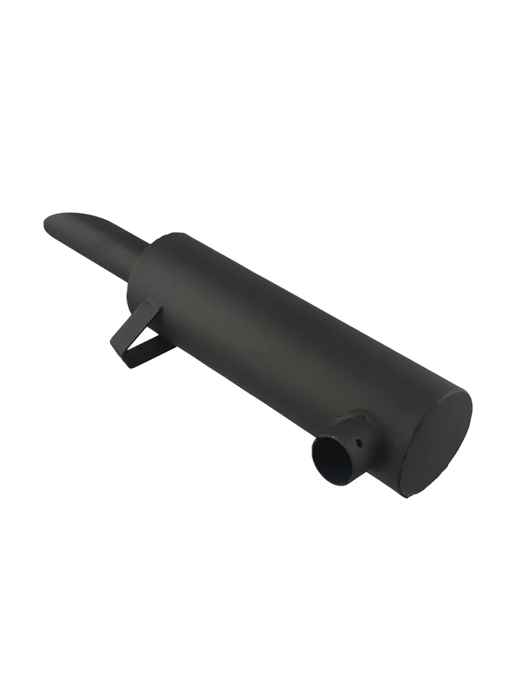393840-R91 Muffler Black Garden Tractor Muffler High-quality Materials Long-lasting Performance Optimized Exhaust Flow Gardening