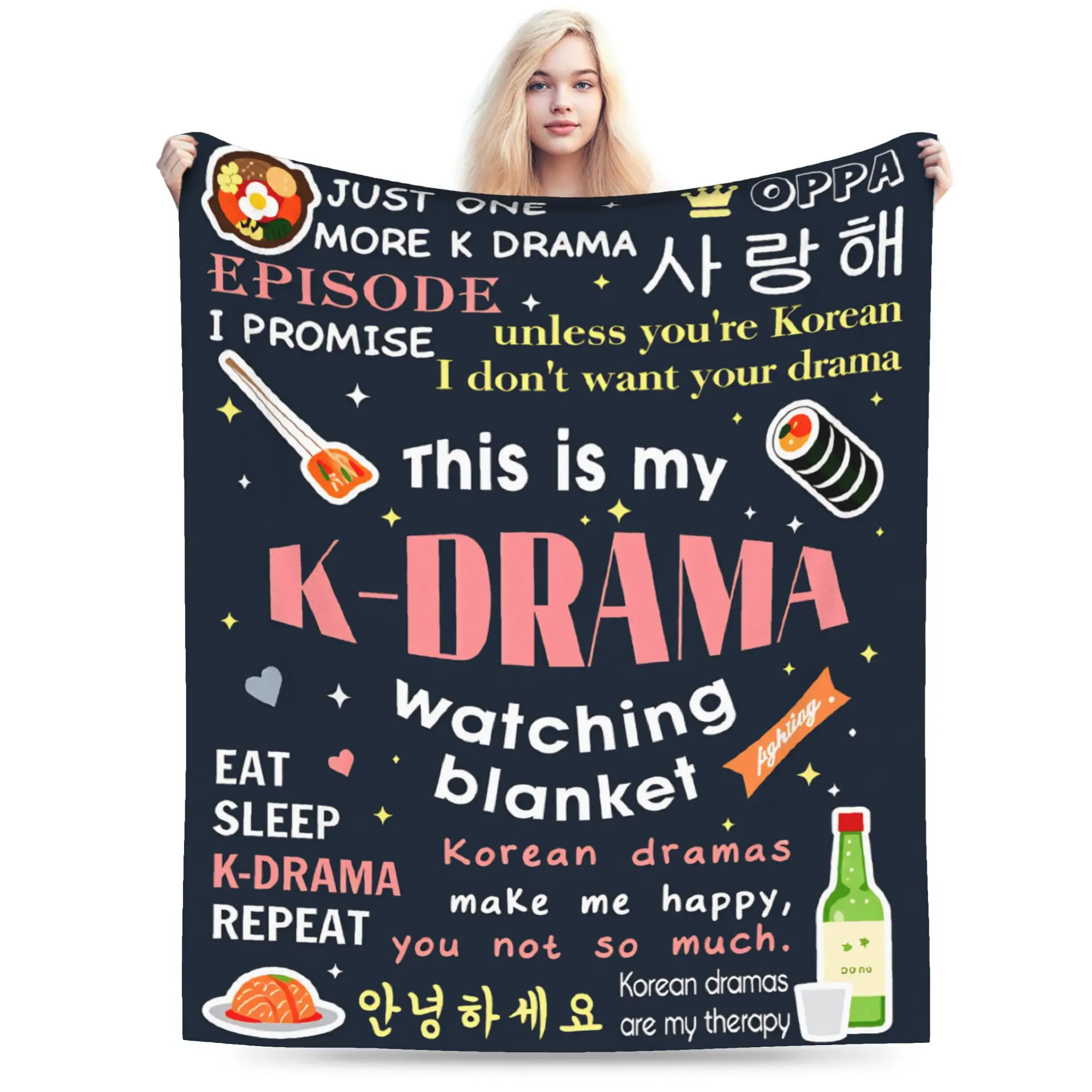 Super Warm Blanket Children Decorative Korean Drama Gifts Kdrama Merch Throw Blanket  Flannel Bedspread For Couch Sofa Bed Cover