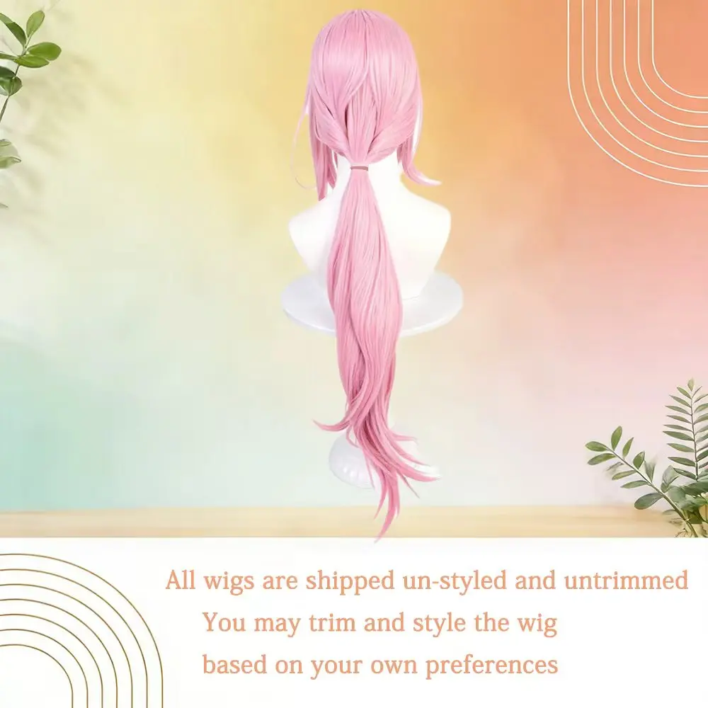 Pink Long Layered Wig, Realistic Scalp, Textured Layered Cut, Heat Resistant Hair School JK Style, Versatile for Asian Daily Use view 4