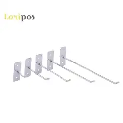 Shelf Mounting Basket Metal Wall Shelf Hanger Hardware Wall Racking Display Hook Shelf Hanging Organizers Hanger Organizer Shelf