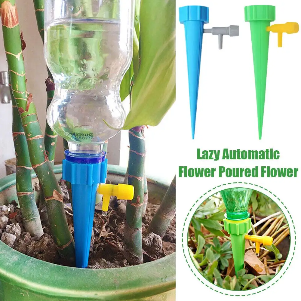 2colors Automatic Flower Watering Machine Adjustable Drip Irrigation System Set For Flower Plant Garden Watering Sprayer