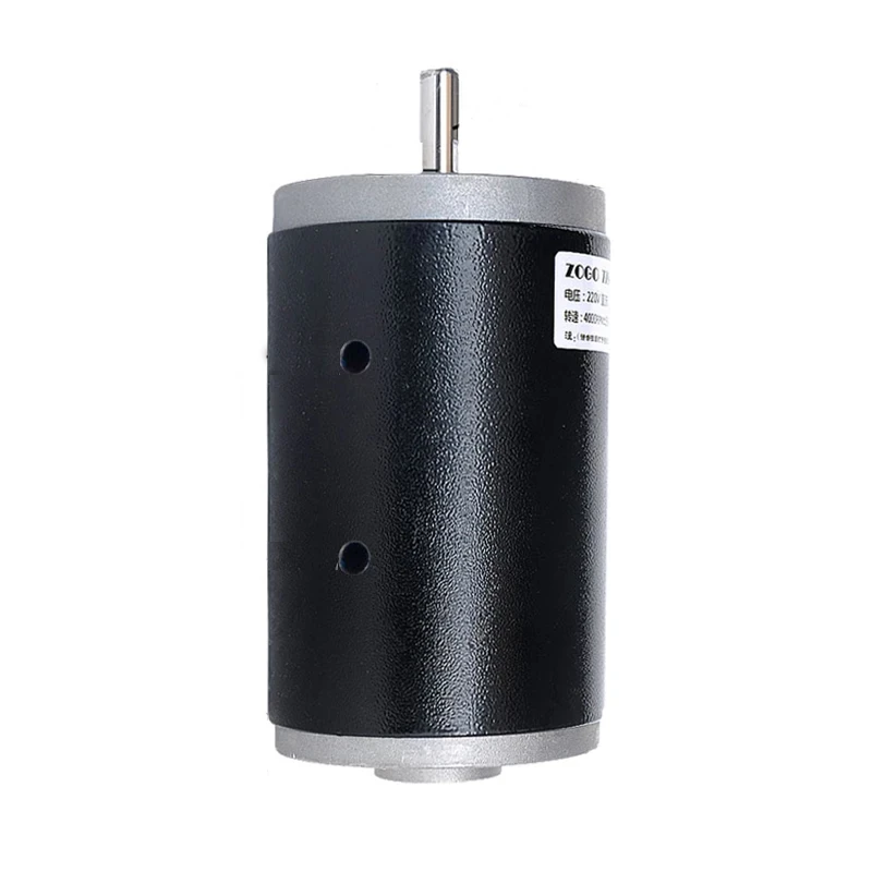 220V 250W 400W 500W DC Permanent Magnet Motor Slow Speed Low Noise Motor Pure Copper Wound Double Bearing CW CCW