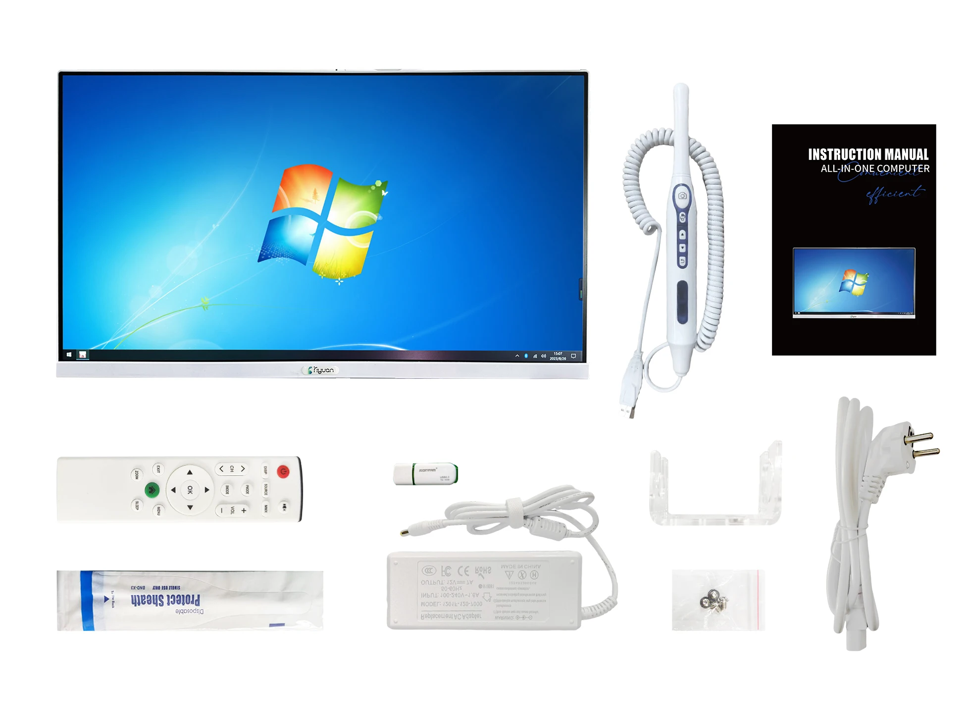 Super Cam OEM Dental Oral USB Intraoral Camera with Monitor/PC