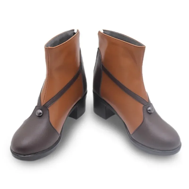 Anime jogo monstro caçador cosplay botas sapatos traje feminino masculino halloween role play adereços feitos