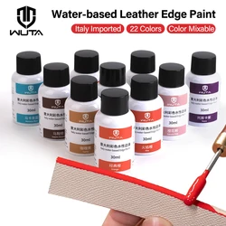 WUTA 30ml Professional Leather Edge Paint Oil Dye Edge Dressing Color Coats Leather Finish Supplies DIY Craft Leather Shoe Edges