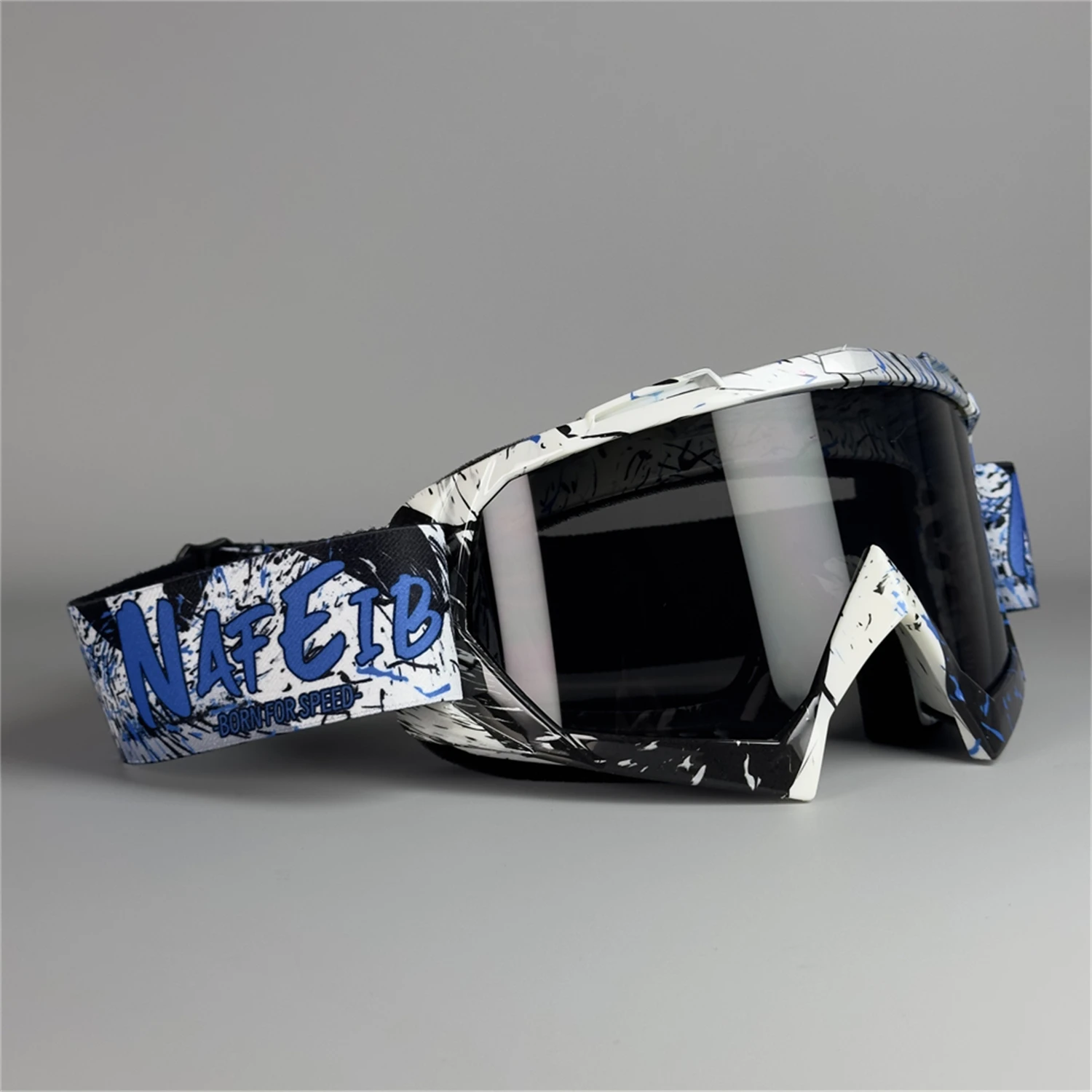 NONE N634 ATV-Brille Dirt Bike Motorrad Motocross MX Reitbrille UV400 Staubdicht Racing Skibrille für Männer Frauen Jugend Kinder 9