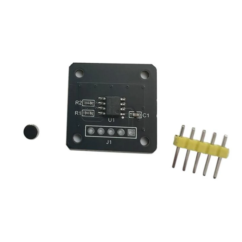 MT6701 Magnetic Encoder Magnetic Induction Angle Measurement Sensor Module 14bit High-precision Replacement for AS5600