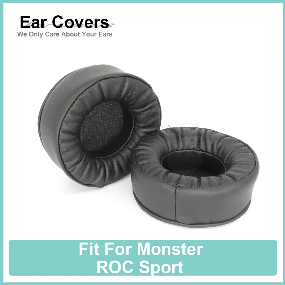 แผ่นรองหูฟังสำหรับ Monster ROC Sport หูฟังนุ่มสบาย Earcushions แผ่นโฟม