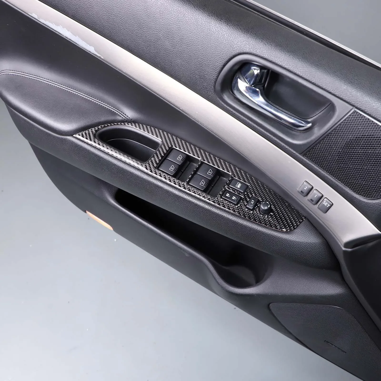 Soft Carbon Fiber For 2007-2013 Infiniti G25 G35 G37 Car Interior Decoration Sticker Center Control Modification Car Accessories