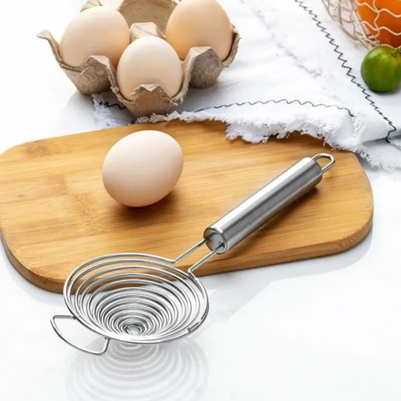 Egg Separator Stainless Steel Yolk White Separator Food Grade Egg Divider  Cooking Accessories Kitchen Tools