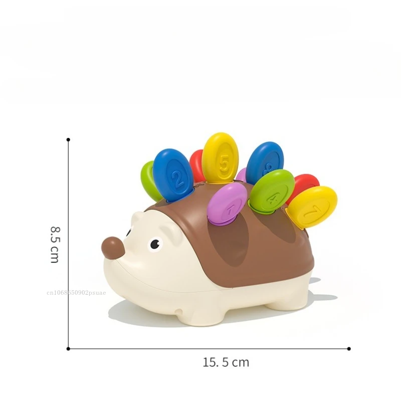 

1pc Baby Sensory Hedgehog Toys Fine Montessori Baby Cute Hedgehog Toys Motor Sensory Educational Toy for Kids Gifts 2025
