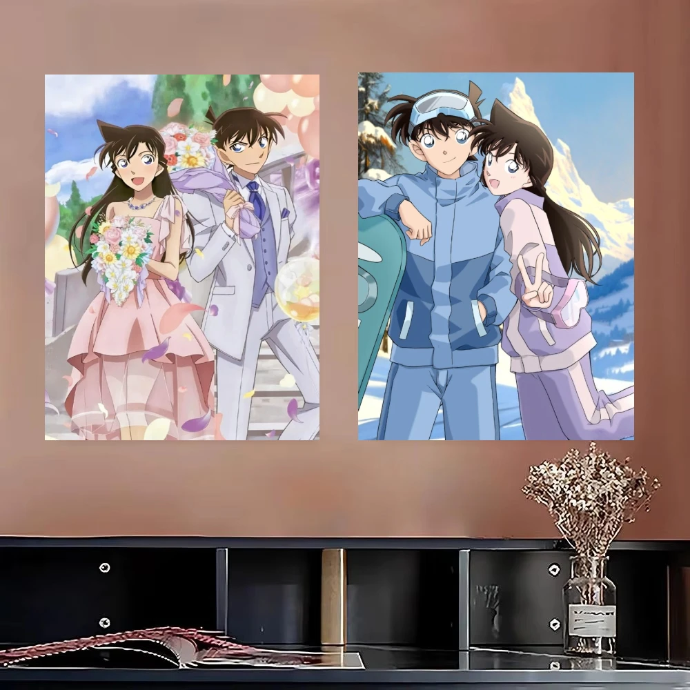 Oil Painting Detective Conan Anime By Numbers Home Decor Modern Wall Decor for Living Room Bedroom Perfect Gift No Frame