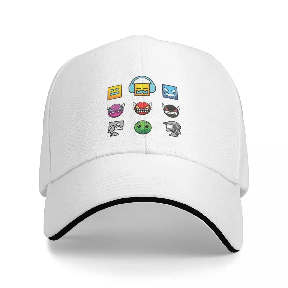 geometria-dash-cap-moda-casual-bones-de-beisebol-chapeu-ajustavel-hip-hop-verao-unissex-chapeus-de-beisebol-personalizaveis-policromaticos