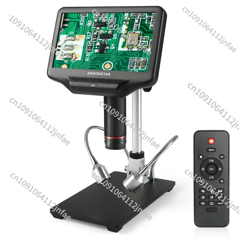 

High-Definition 7-Inch Large Screen 3D Digital Microscope for Industrial Repair, Phone, Watch, Jewelry Inspection