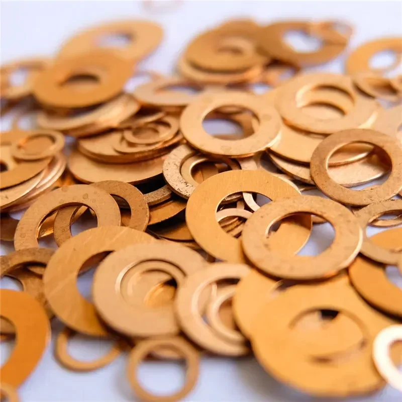 10 Pcs Copper Flat …