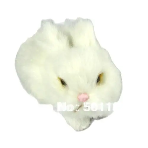 free shipping lucky charm artificial crafts animal rabbit toy small rabbit mini rabbit birthday gift