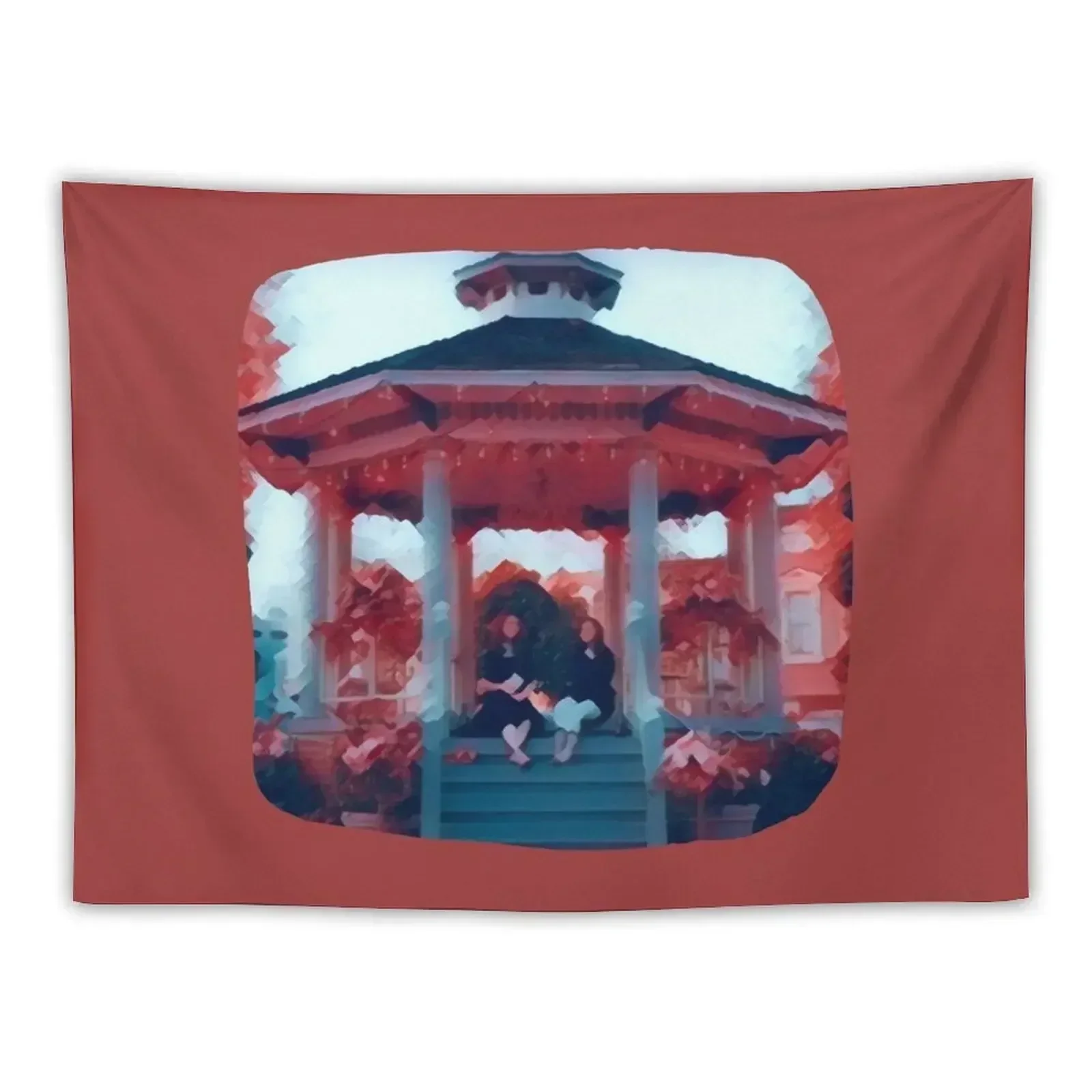 Stars Hollow Gazebo II - Gilmore Tapestry Home Decor Accessories Carpet Wall Home Decorators Wall Hanging Tapestry