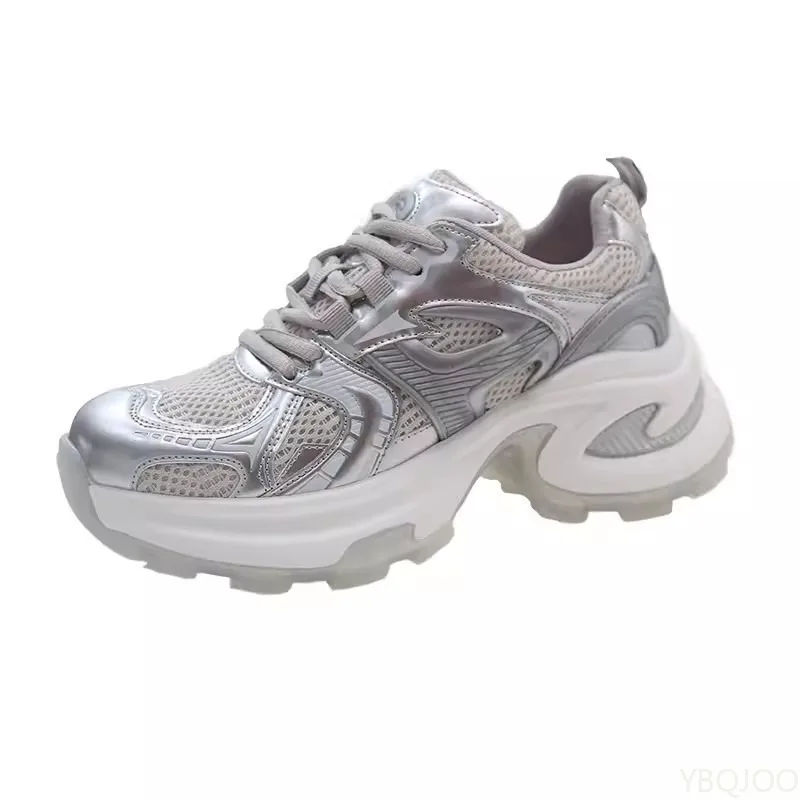 Große Herbstmode, atmungsaktiv, leicht, lässig, bequem, Damenschuhe, vielseitige Damen-Sportschuhe mit flachem Boden