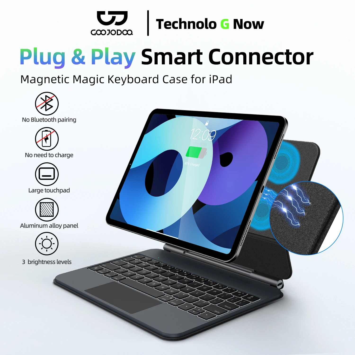 Ipad Magic Keyboard Touchpad Magic Keyboard For IPad Pro 11‑inch 