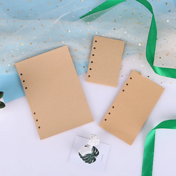 45 Vellen A5 A6A7 Losse Blad Notebook Refill Spiraal Bindmiddel Binnenpagina Wekelijkse Maandelijkse Te Doen Lijn Dot Grid Binnen papier Briefpapier