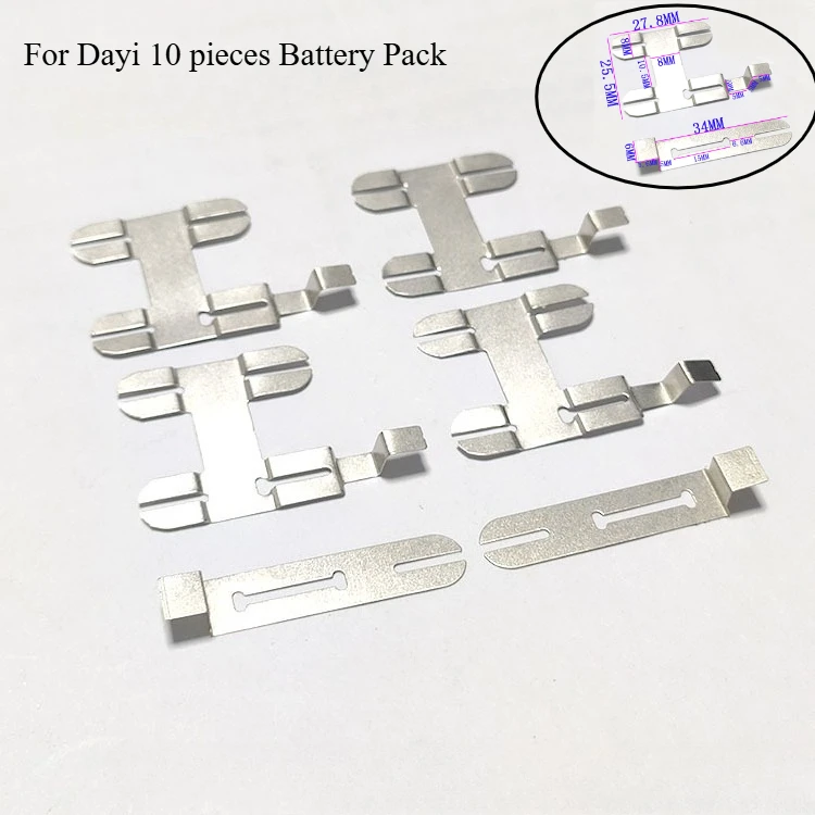 

5 Sets Lithium Battery Pack Replace Spot Welder Welding Nickel Sheet For Computer Battery Welding Tool Electric Power Tool