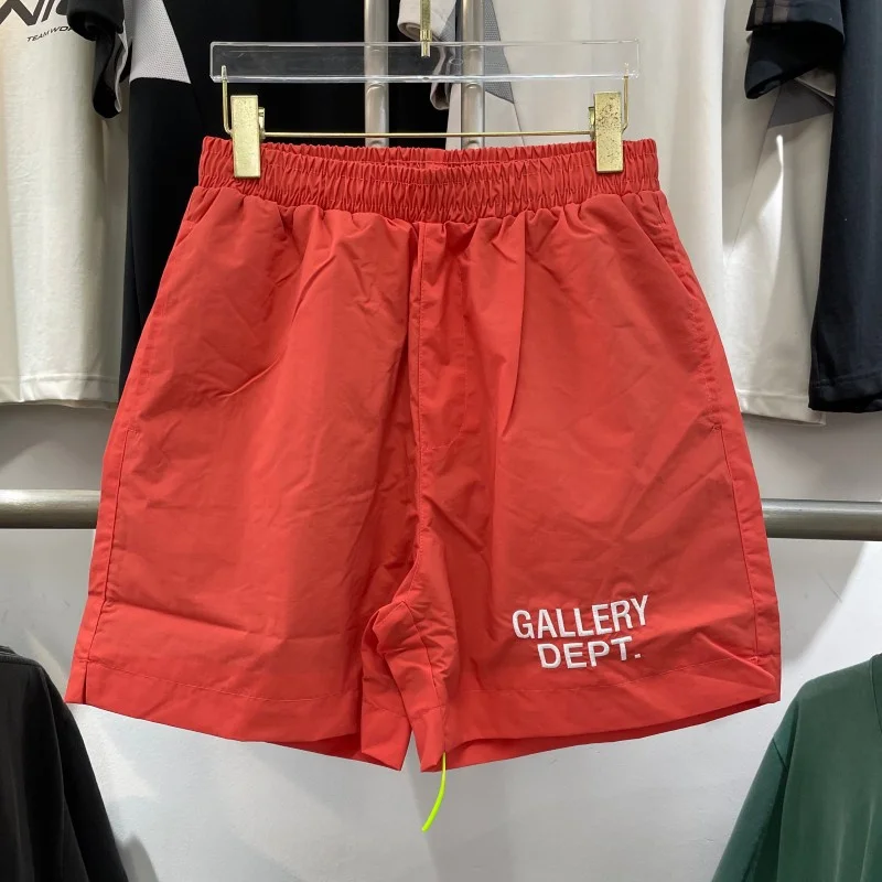 

Винтажные повседневные пляжные брюки с вышитым логотипом, прямые брюки с эластичной резинкой на талии, молодежные энергетические брюки...