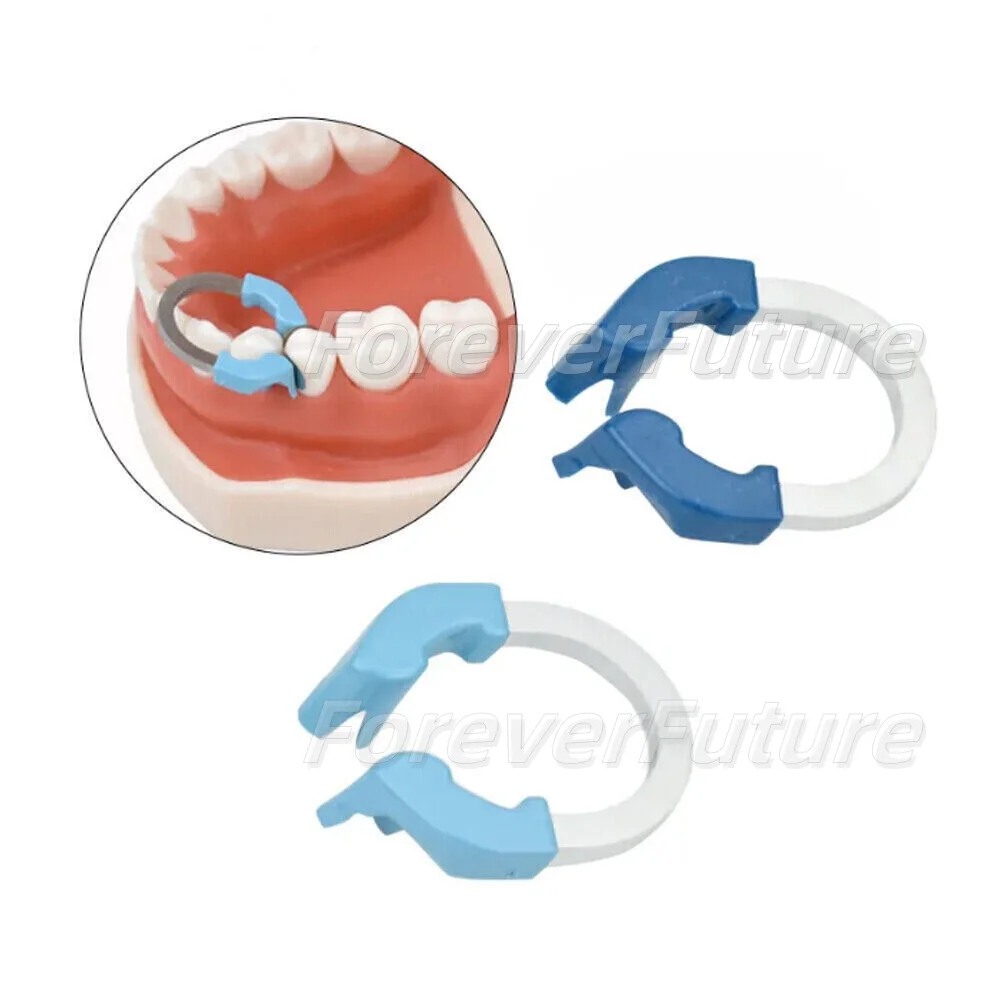 Anillo de bandas de matriz dental, abrazadera de matriz seccional compatible con sistema Palodent V3