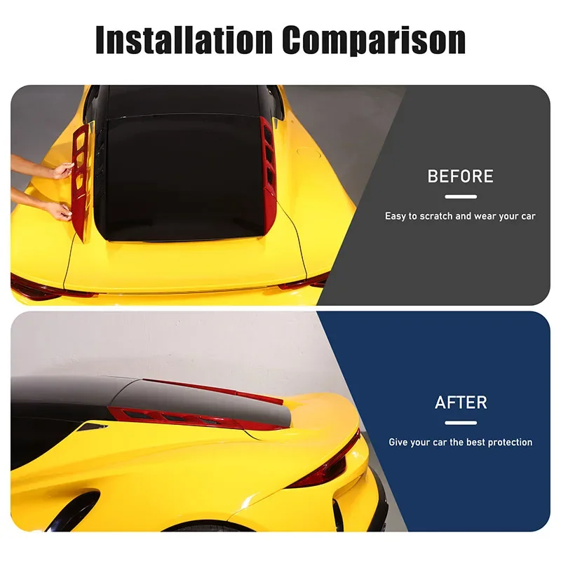 

For Lotus Emira 2021-2023 Real carbon fiber Car rear engine cover side Radiator Grille decorative cover sticker car accessories