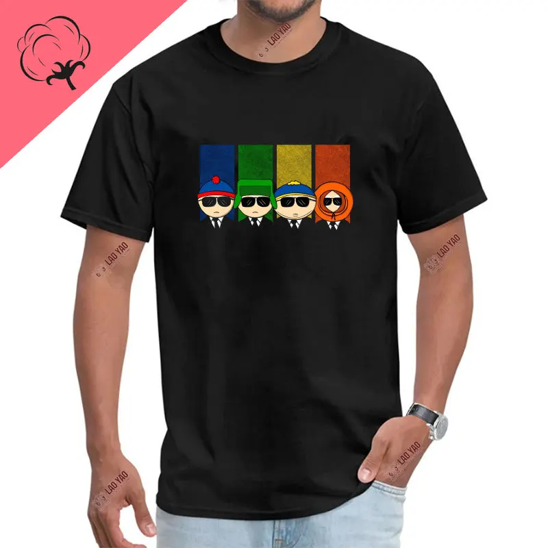 S-southpark Theme Cotton Y2k T Shirt Men T-shirt Clothing Funny Shirts Mens Clothes Gym Men Tees Streetwear Tshirt Graphic Tops