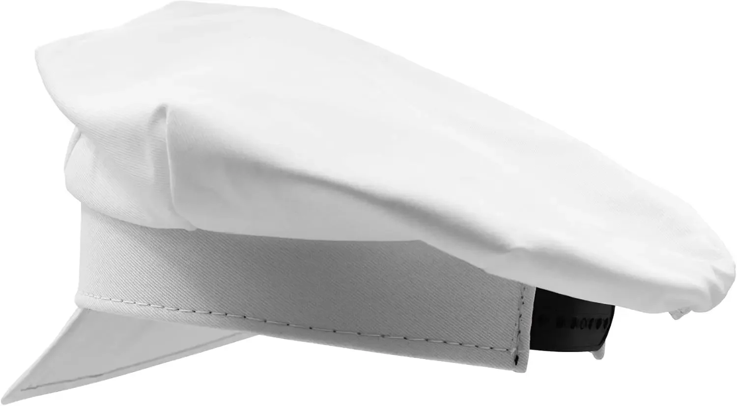 Nicky Bigs Novelties White Milkman Milk Man Hat Unisex Adult Adjustable Size Cap Halloween Accessory