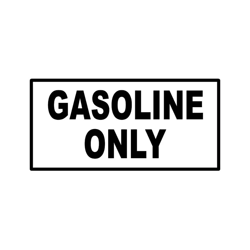 

LYKX наклейка только на бензин топливо автомобиль автомобили мотоциклы внешние аксессуары Виниловая наклейка для Bmw Audi Ford Lada Vw Jeep