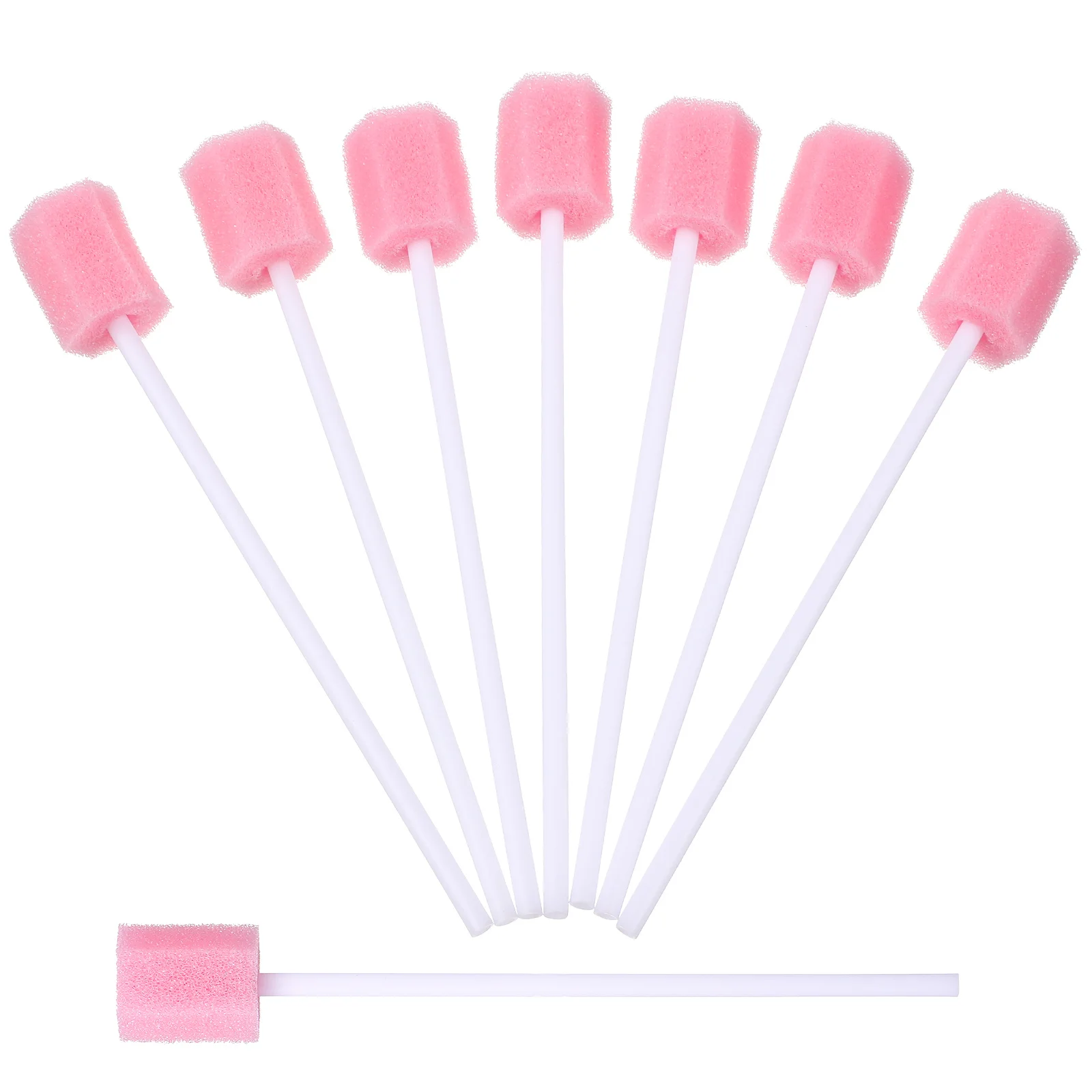 Disposable Oral Care Sponge Swab Tooth Cleaning Mouth Swabs Sterile Unflavored Oral Swabs Daily Oral Care Supplies